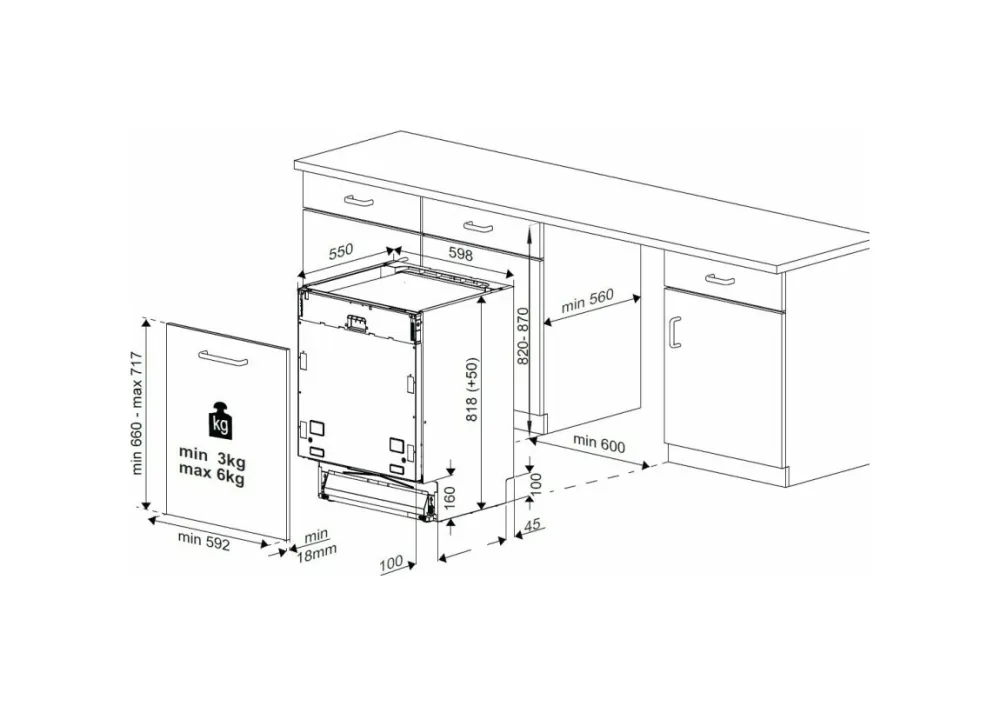 BEKO BDIN38644D bPRO 500 - 62