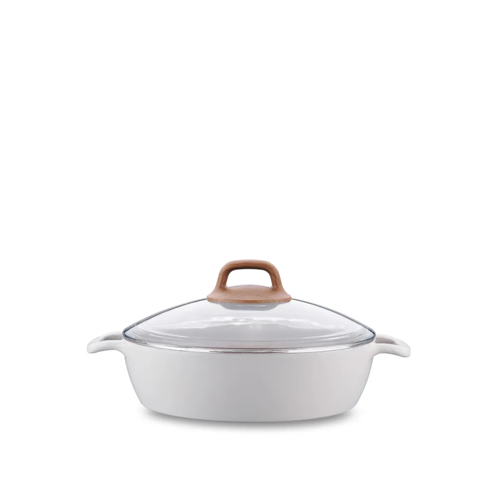 Korkmaz A2981 Gusto Ceramic Low Casserole 24x6,5 - 25