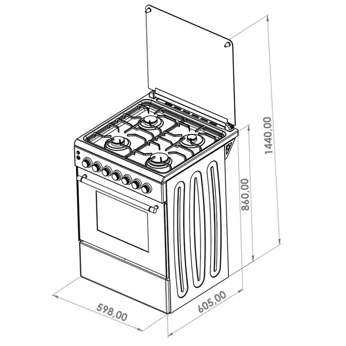 OZ OE6040BL