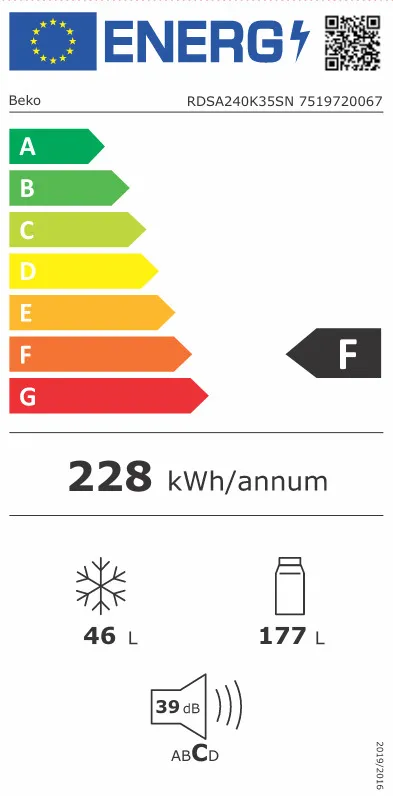 BEKO RDSA240K35SN b100 - 30