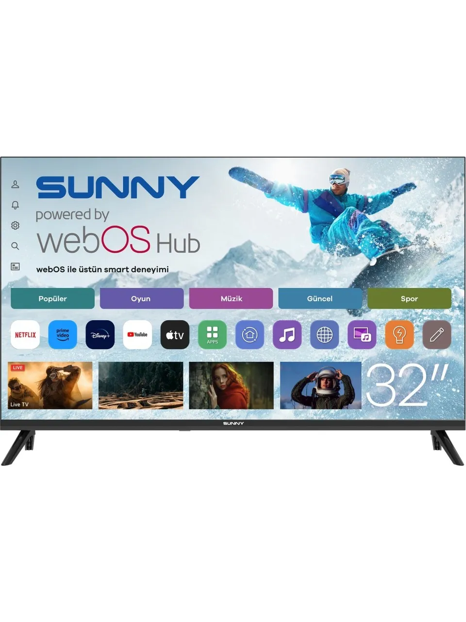 SUNNY 32'' (SN32HMLN-W02S) WebOS - 28