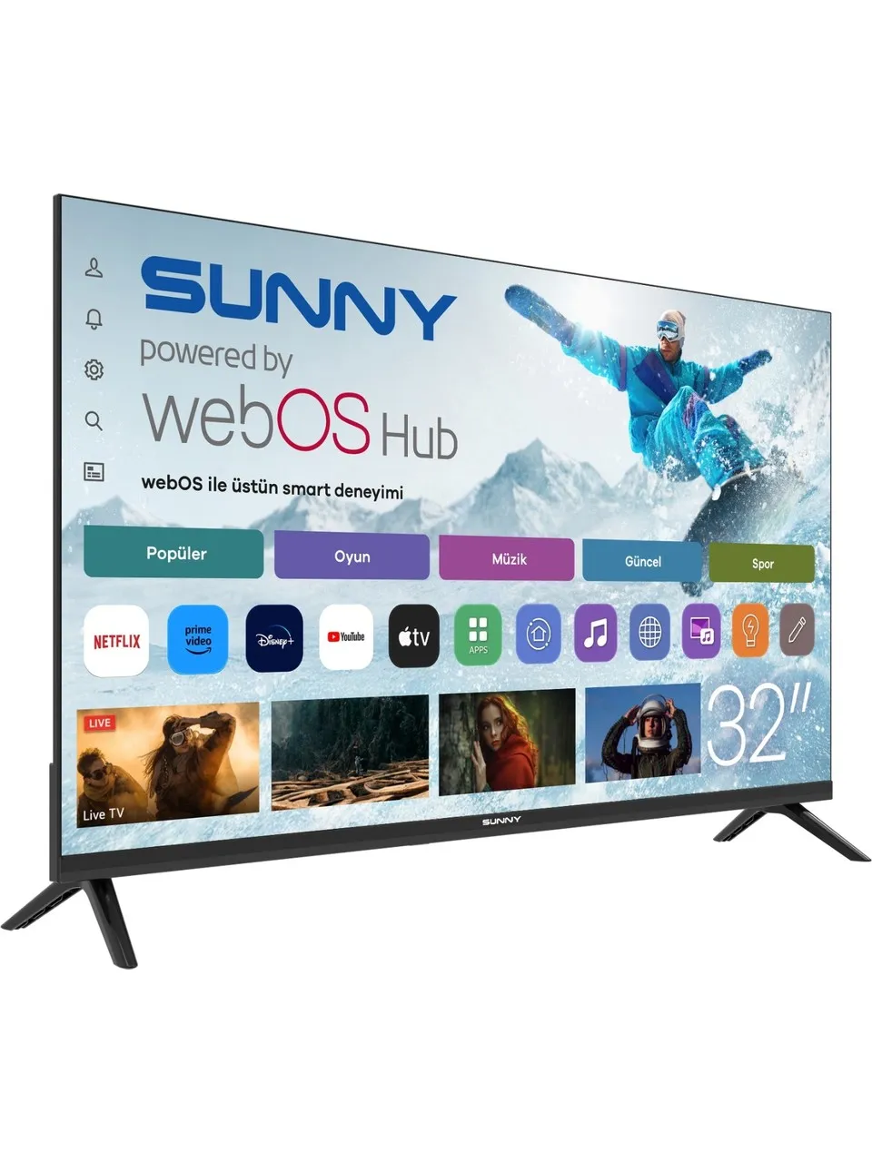 SUNNY 32'' (SN32HMLN-W02S) WebOS - 29